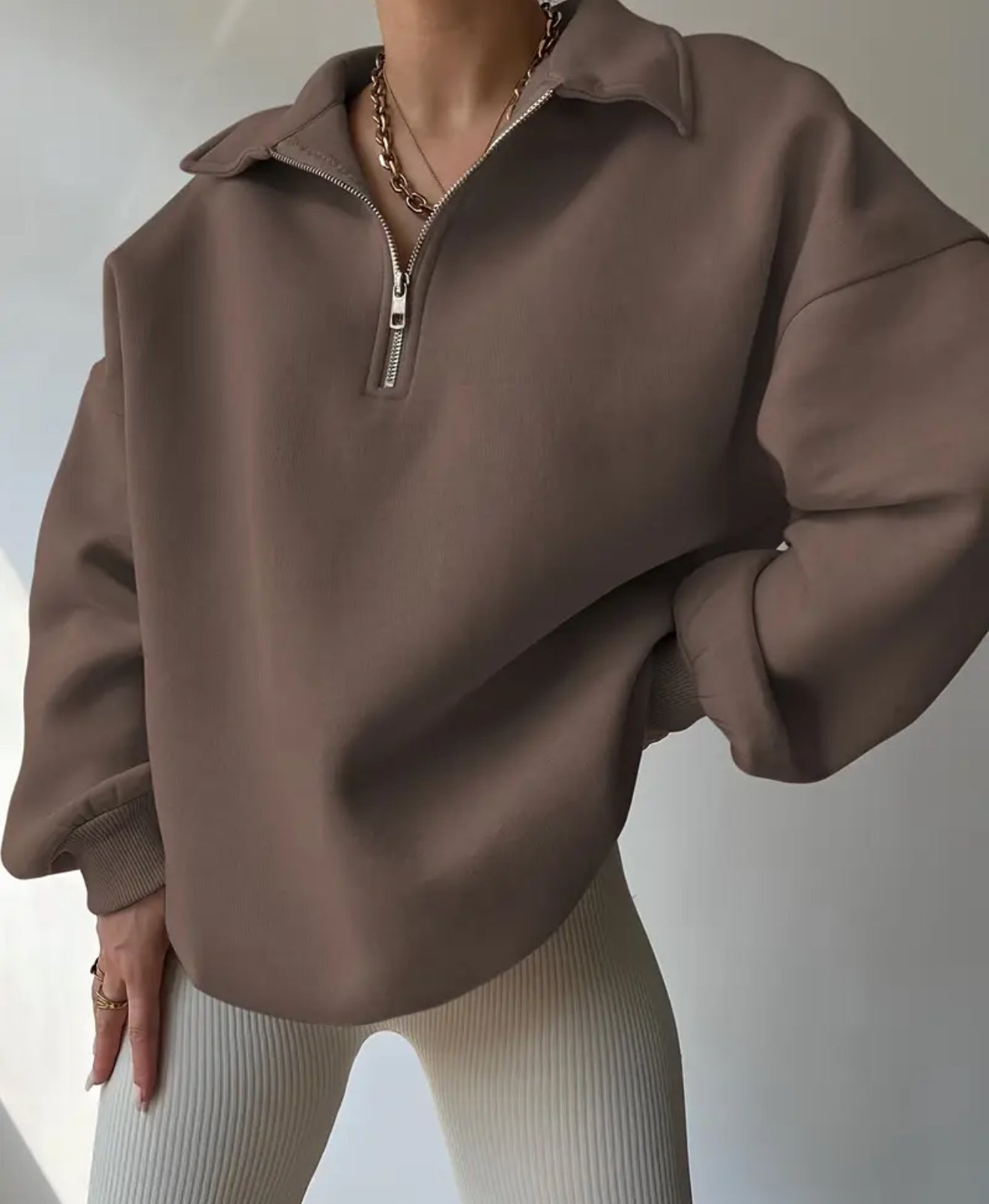 Women’s casual loose fit sweatshirt