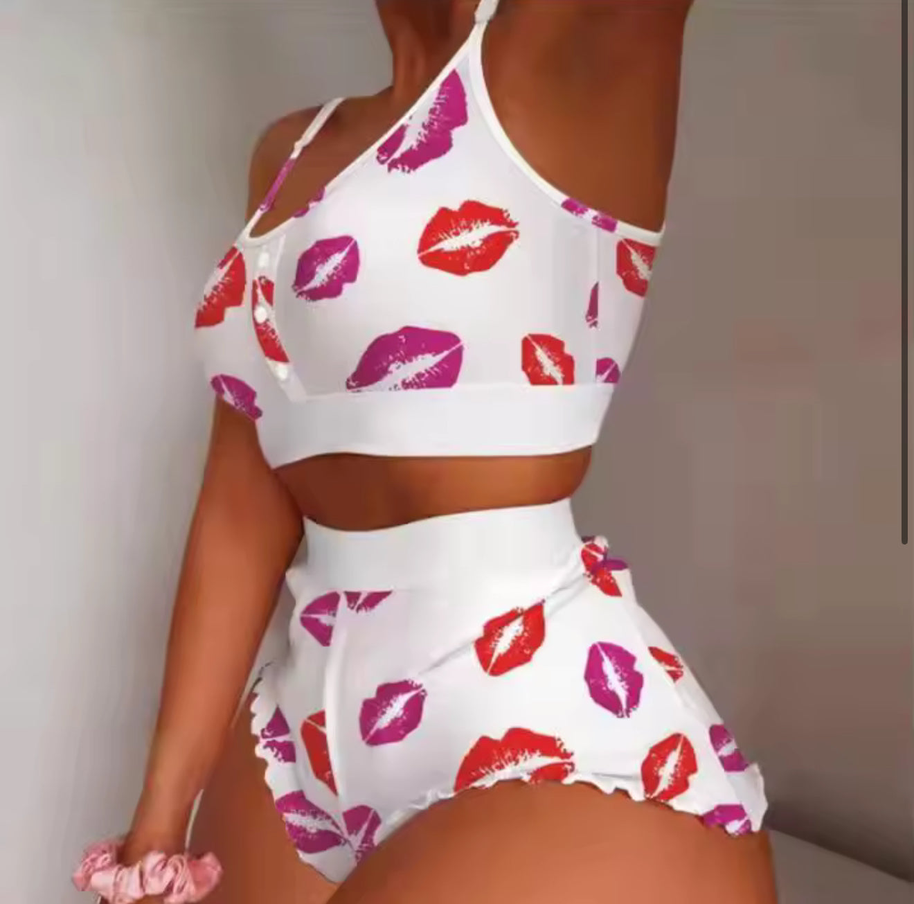 Pyjama vest shorts set