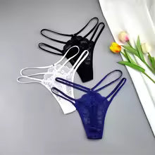 3 Pcs sexy Lace Strap Thong’s